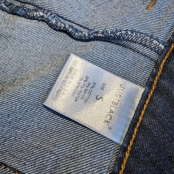 Just Black Denim Skirt - Picture 4 of 6